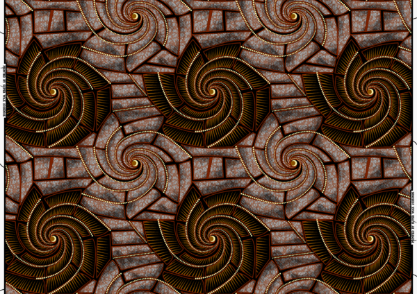 Ankara Wax Print Fabric - 图片 3