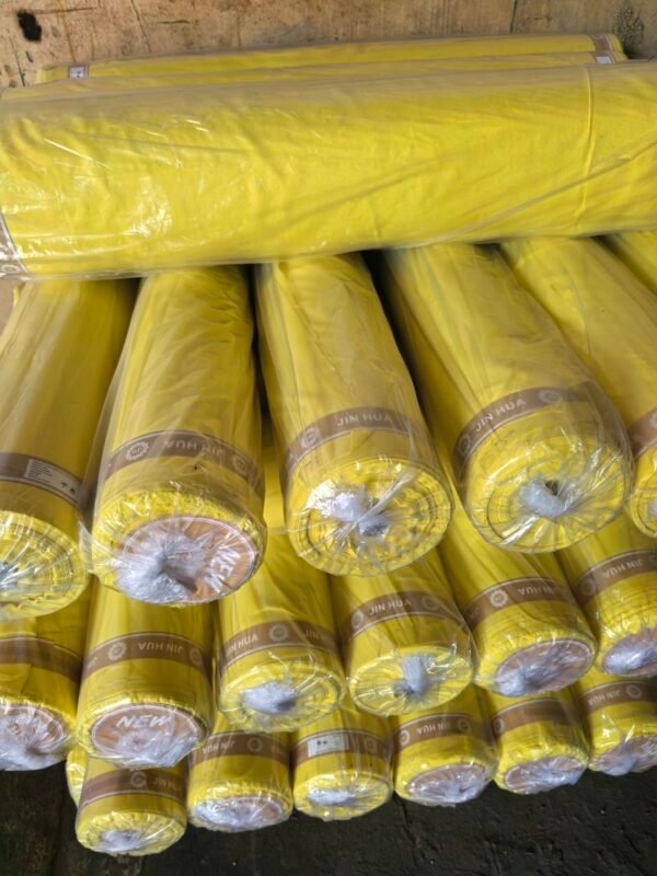 Plain Yellow Bed Sheet