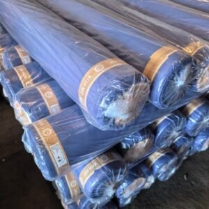 Blue Plain Bed Sheet